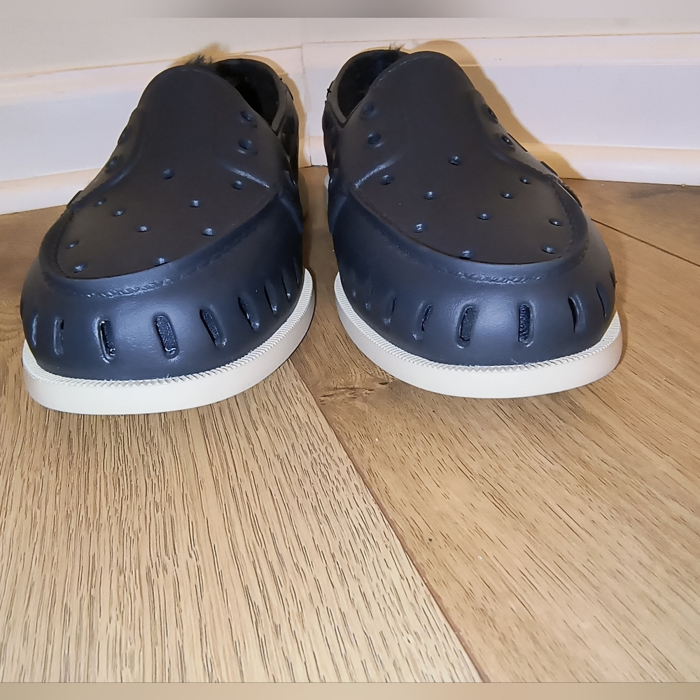 Sperry Size 8 M AUTHENTIC ORIGINAL FLOAT COZY Navy Women's Lined Boat Shoes - Picture 15 of 17